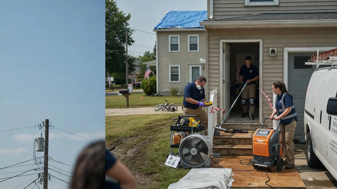 Water Damage Repair in Wellington, MO near me